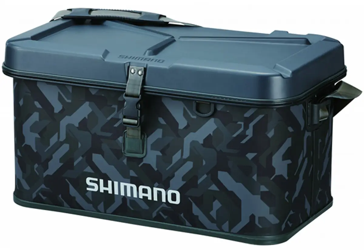 Сумка Shimano Hard EVA Tackle Boat Bag 27 Wave camou