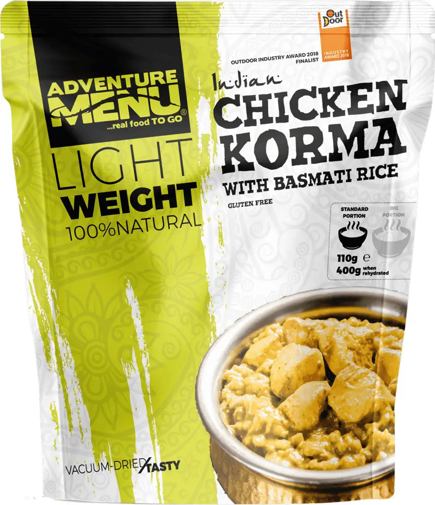 Сублимат Adventure Menu Korma with Basmati Rice