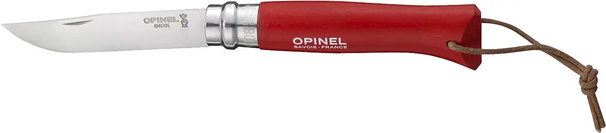 Ніж Opinel №8 "Adventurer" VRI Inox Red