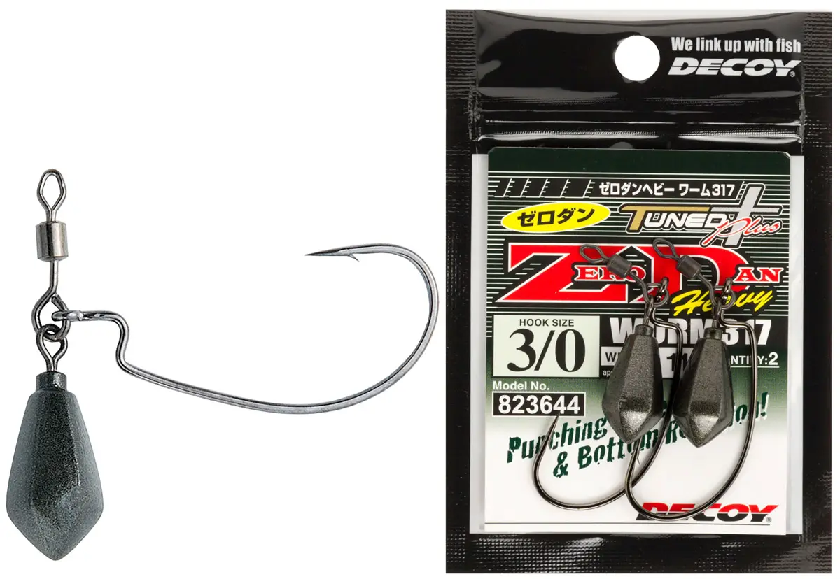 Монтаж Decoy Worm317 Zero-Dan Heavy #2 5.0g (2 шт/уп)