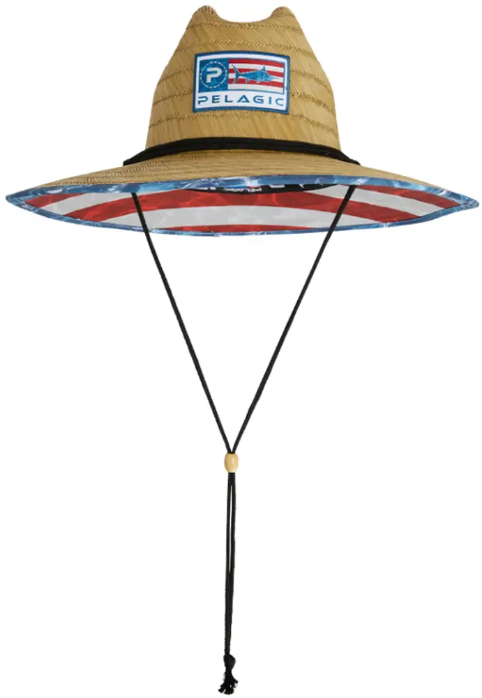 Шляпа Pelagic Baja Straw Sunhat -