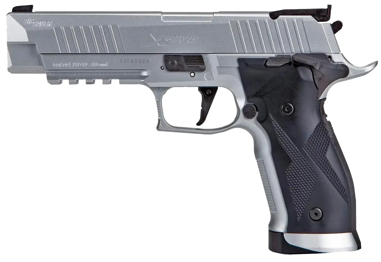 Пістолет пневматичний Sig Sauer Air X-Five Blowback Silver кал. 4.5 мм