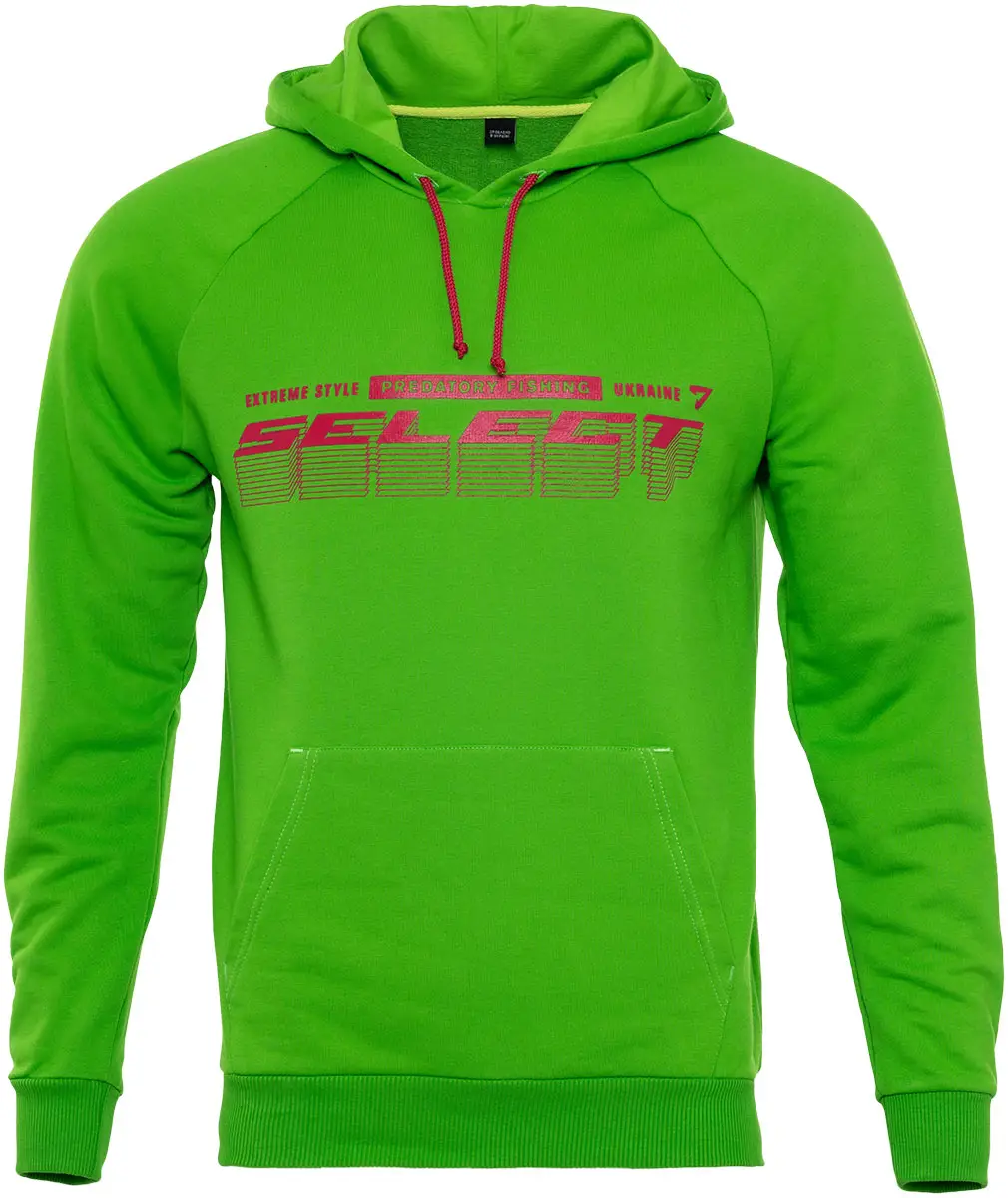 Реглан Select Hoodie Graded Logo M Lime