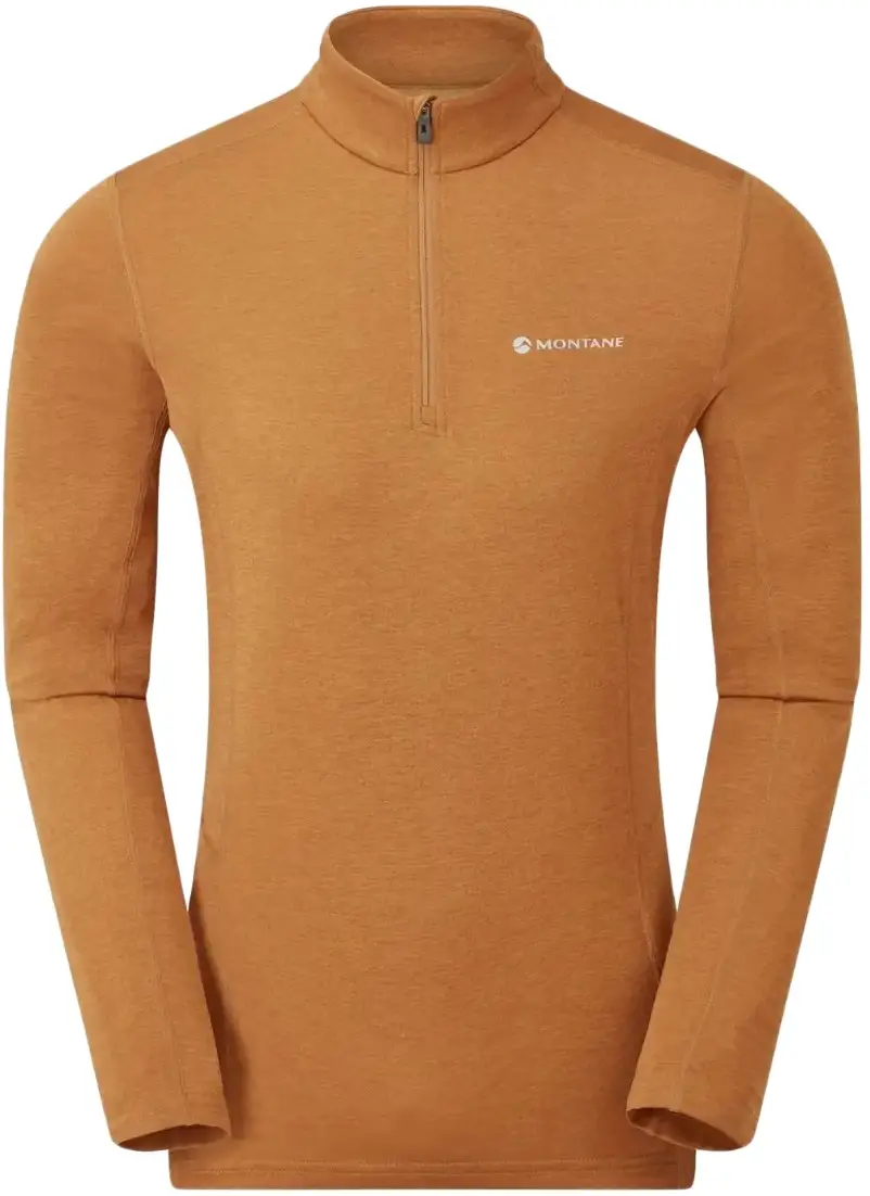 Термокофта Montane Dart Zip Neck L Inca gold