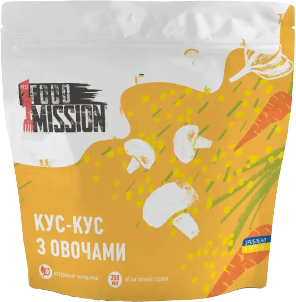 Сушена їжа Food Mission Кус-кус з овочами