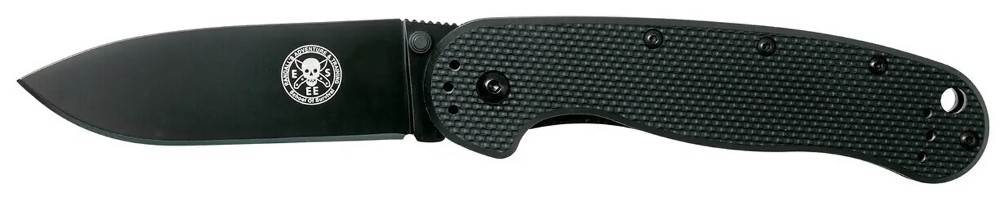 Ніж Esee Knives Avispa Black Blade D2 Nylon Black