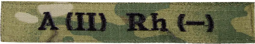 Патч Camotec Группа Крови 2- Camo