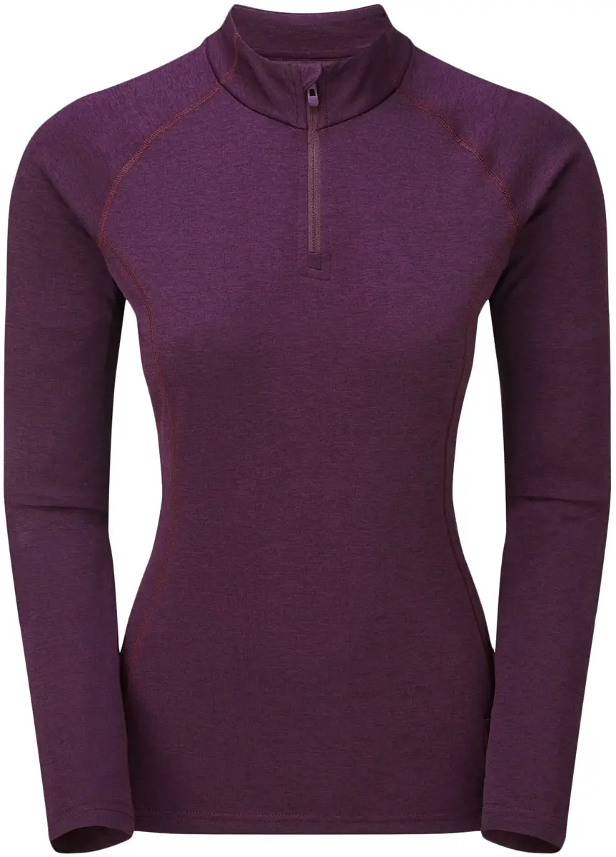 Термокофта Montane Female Dart Zip-Neck XXS/6/34 Saskatoon Berry