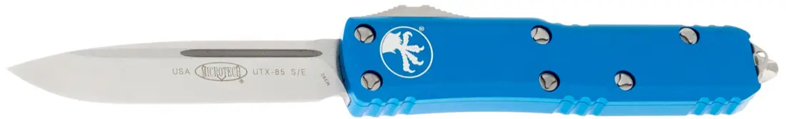 Ніж Microtech UTX-85 Drop Point Satin Blue
