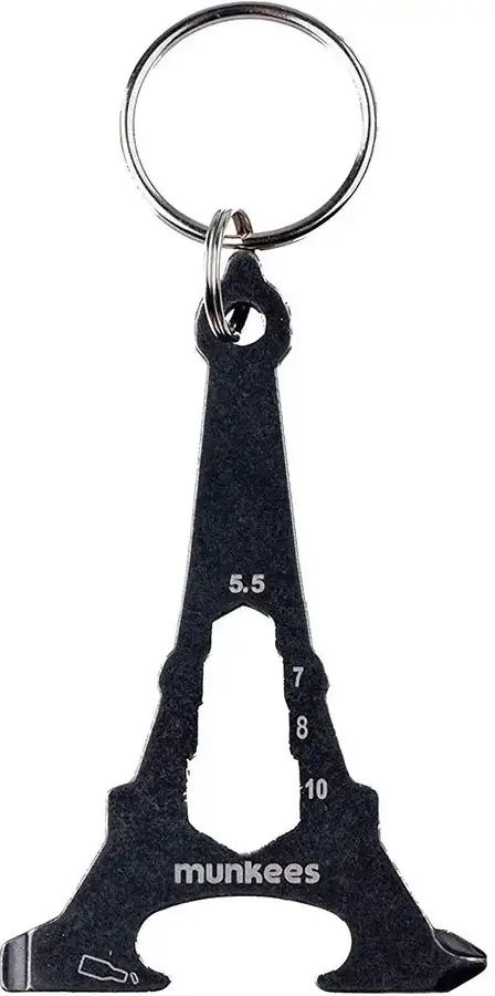 Брелок Munkees Tool Eiffel Tower Black