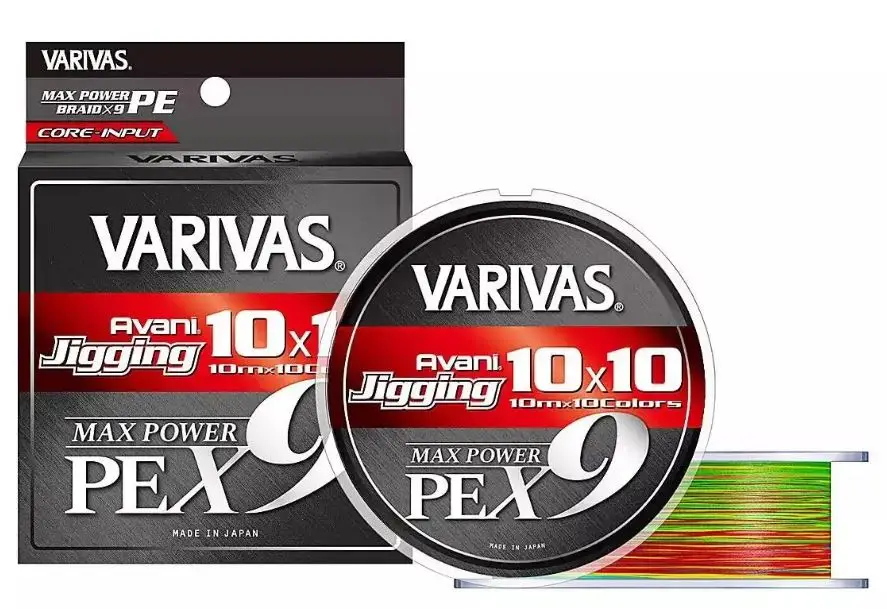 Шнур Varivas Avani Jigging Max Power X9 10*10 300m 25.6kg 0.285mm #3.0 Multicolor