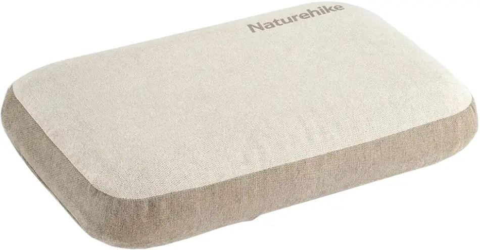 Подушка надувна Naturehike Memory Foam Square Pillow NH22ZT002 Sand