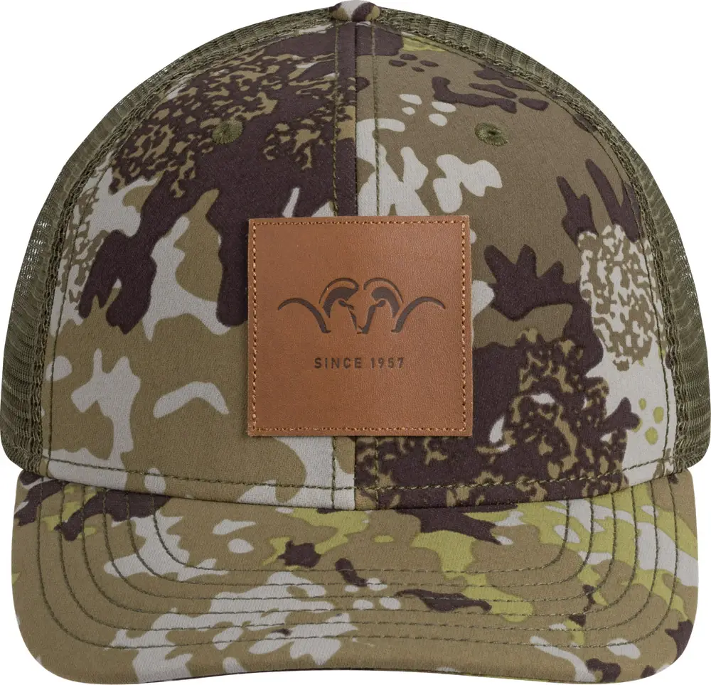 Кепка Blaser Active Outfits Leather Badge One size Hun Tec Camo