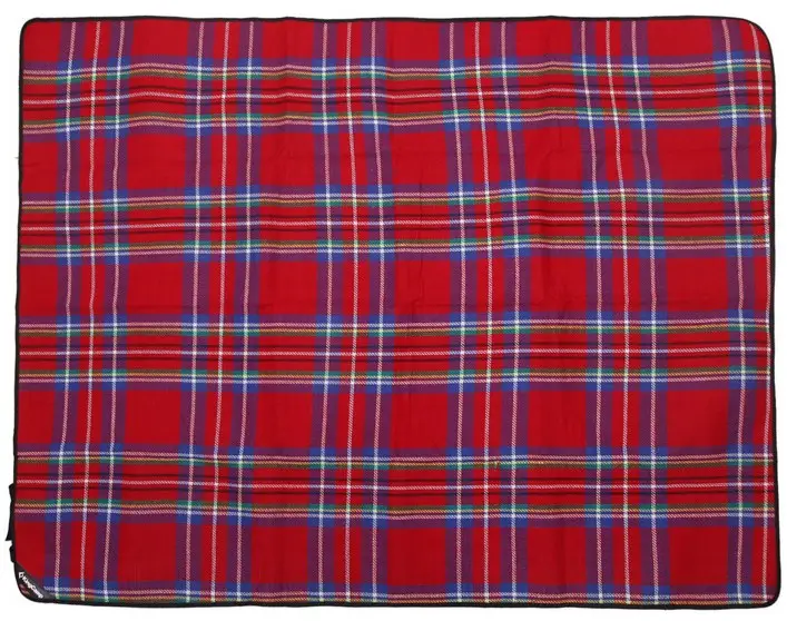 Килимок KingCamp Picnic Blankett. Red checkers
