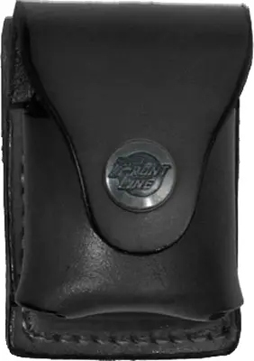 Підсумок Front Line FL 2170 для револьверного прискорювача заряджання. Матеріал - шкіра. Колір - чорний