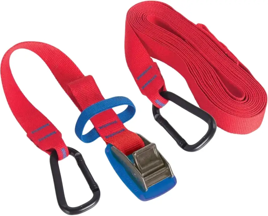 Стяжка упаковочная Sea To Summit Carabiner Tie Down 2 Pack 4м Red