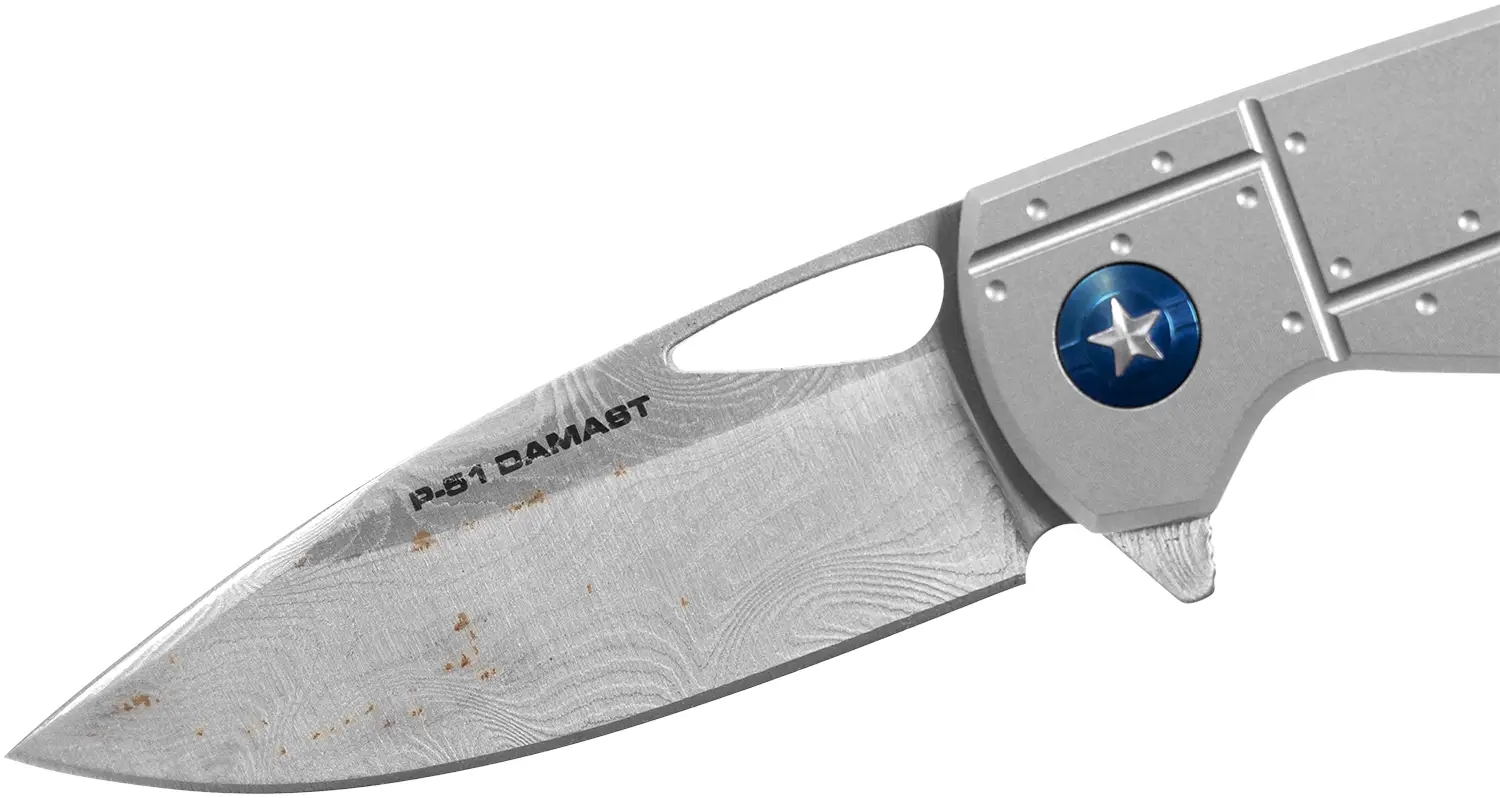 Нож Boker Plus P51 Mustang Damast
