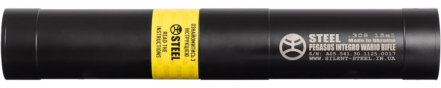 Саундмодератор Steel Pegasus IWR AiR .30 різьба М15Х1