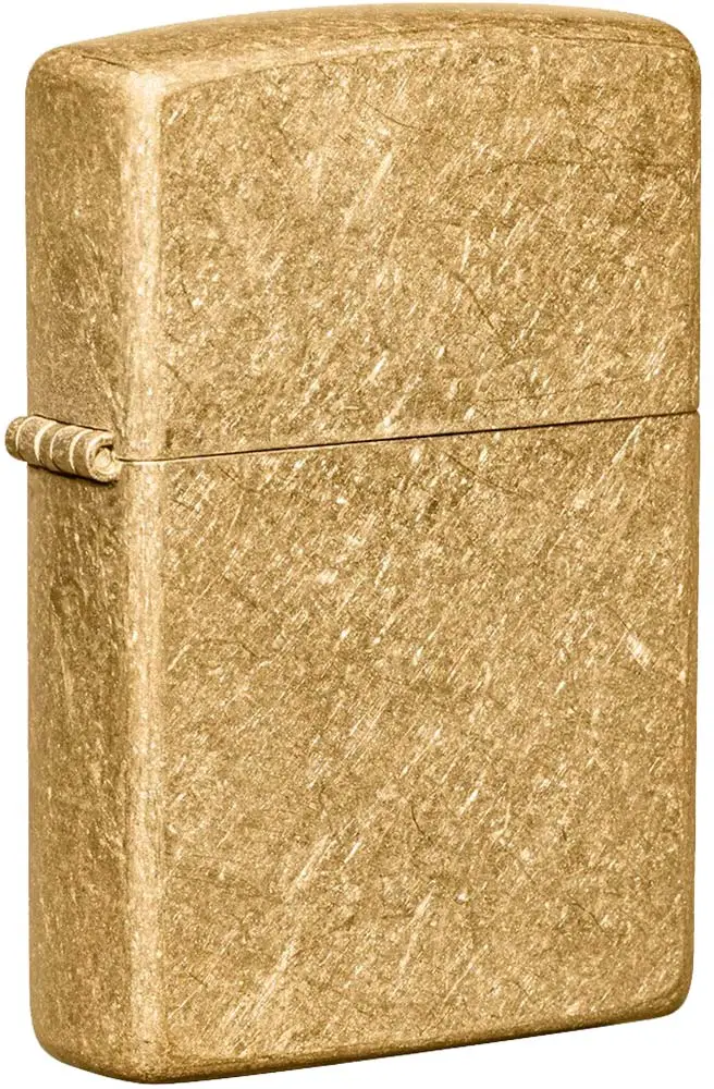 Зажигалка Zippo Regular Tumbled Brass