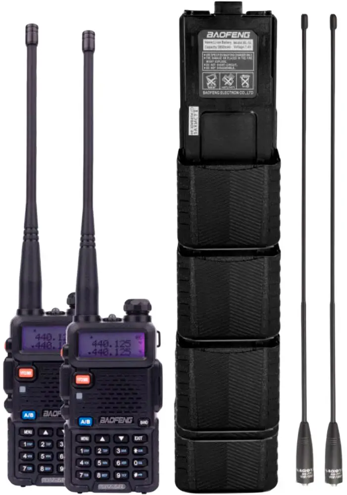 Радиостанция Baofeng UV-5RHC Tourism. Black