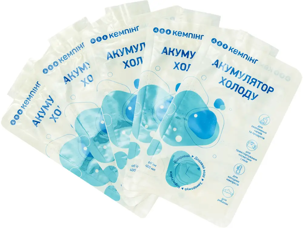 Аккумулятор холоду Кемпінг 5х400 г