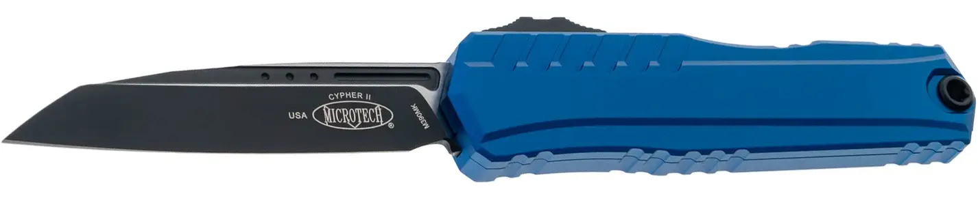 Ніж Microtech Cypher II S/E Black Blade Blue
