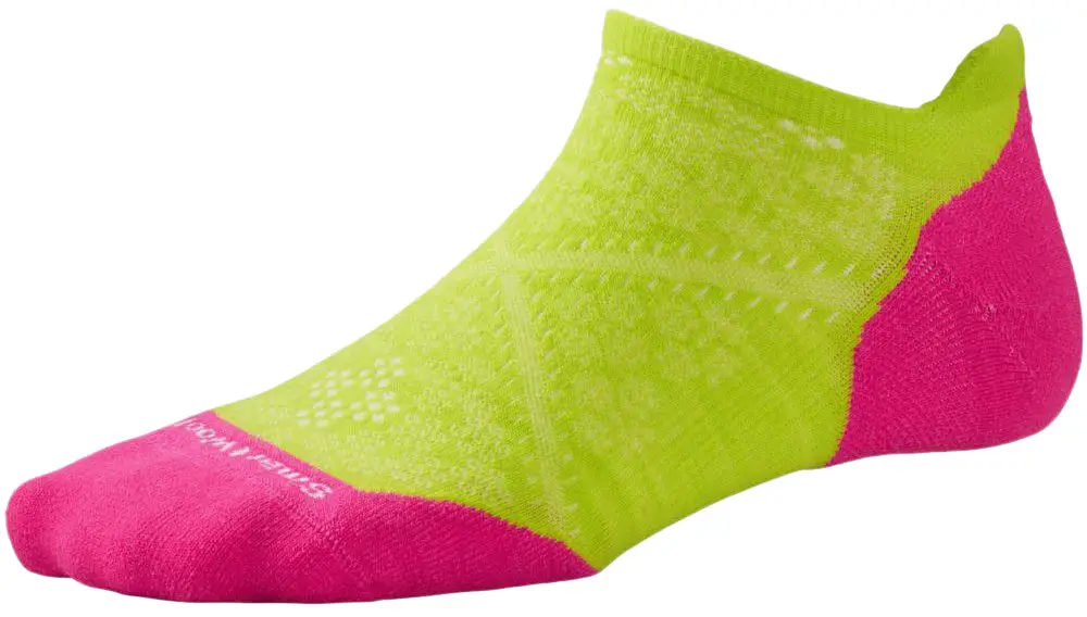 Носки Smartwool Wm’s PhD Run Light Elite Micro M Green/Bright Pink