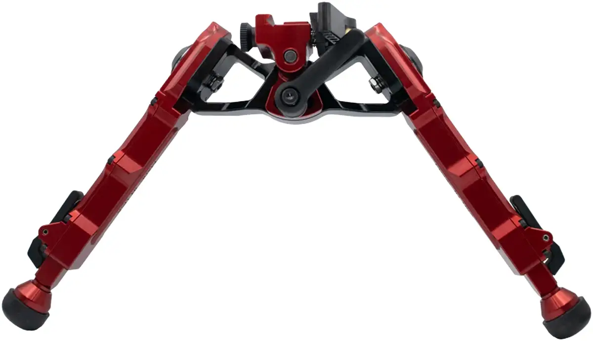 Сошки Accu-Tac WB-4 Limited Edition Redline быстросъемные. Picatinny