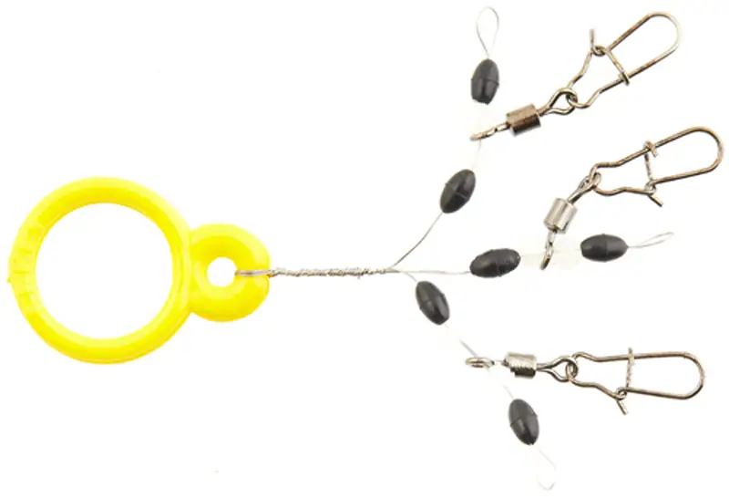 Вертлюжок з застібкою Feeder Concept FC905-002L + стопори (3шт/уп)