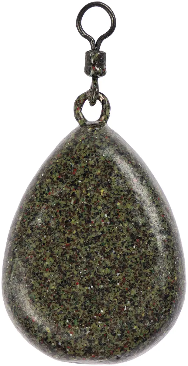 Грузило OrbitalX Flat Pear Dark Green 60g