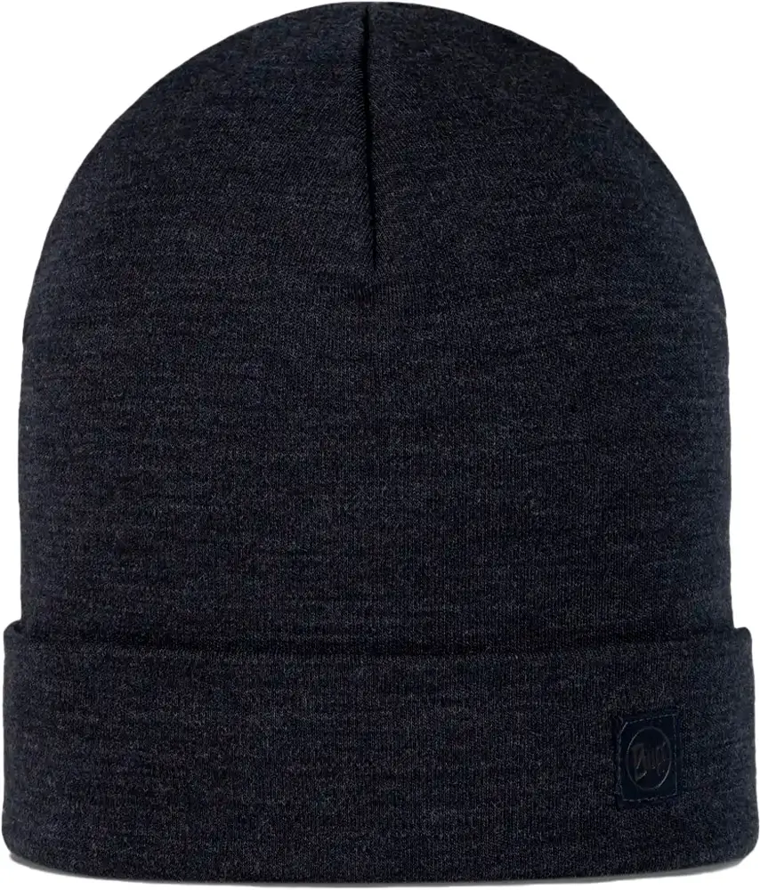 Шапка Buff Merino Heavyweight Beanie Solid Indigo