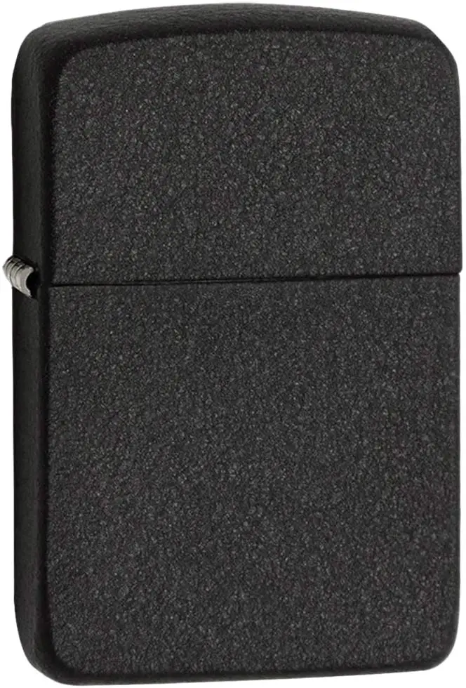 Запальничка Zippo Black Crackle 1941 Vintage Replica