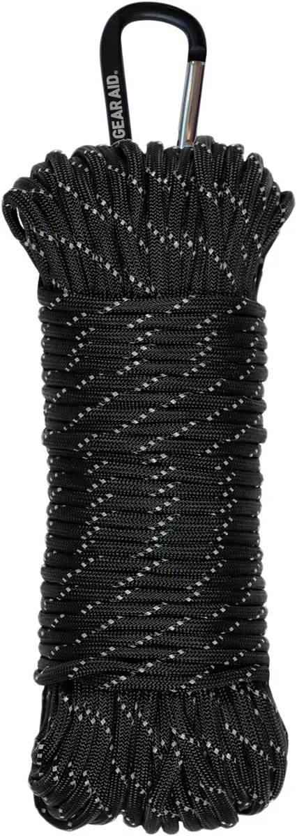 Паракорд Mc Nett Paracord 30 м. Світловідбивний чорний