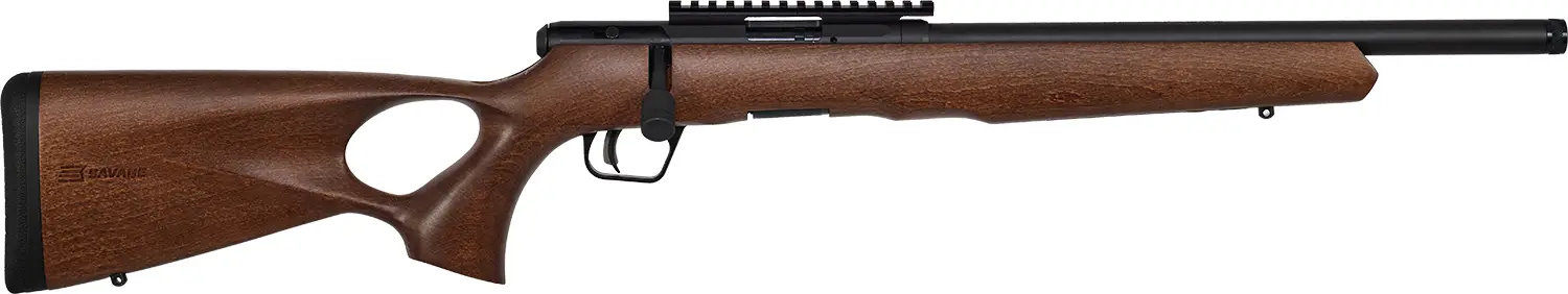 Винтовка малокалиберная Savage B22 Timber Thumbhole кал. 22LR 18" 1/2"-28