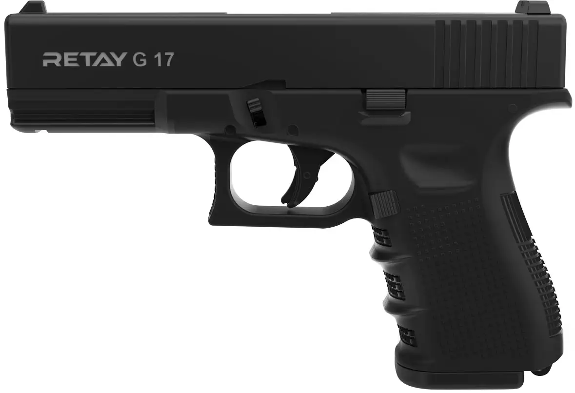 Пістолет стартовий Retay G17 кал. 9 мм. black