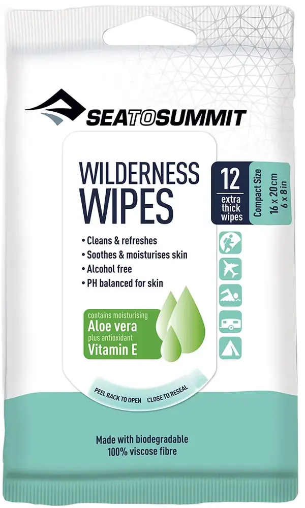 Серветка Sea To Summit Wilderness Wipes Compact X12