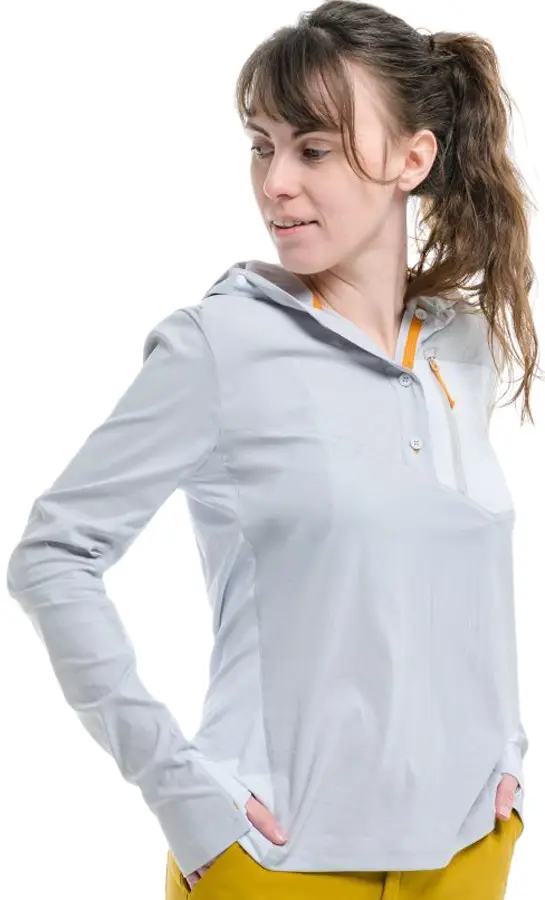 Реглан Turbat Maya Hood Trek Wmn M Glacier Gray