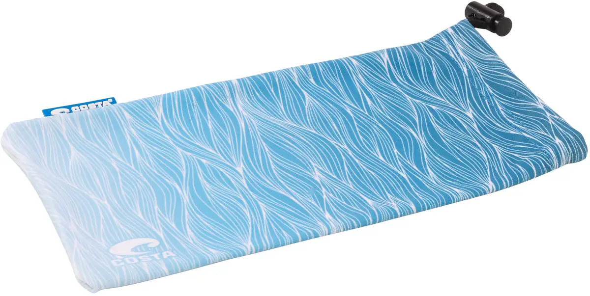 Чехол для очков Costa Del Mar Recycled Microfiber Pouch Wave Blue