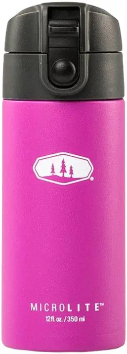 Термокружка GSI Outdoors Microlite Flip 350 ml Fuchsia