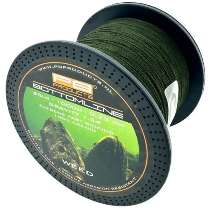 Шнур PB Products Bottom Line Weed 0.23mm 25LB 500m