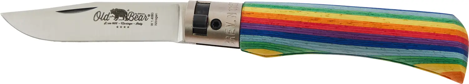Нож Old Bear Rainbow S