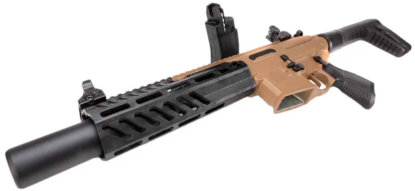 SIG SAUER ストック ブラウン ☆IPX-7防水＆FFP 実銃対応レプリカ☆【 Evolution Gear 製