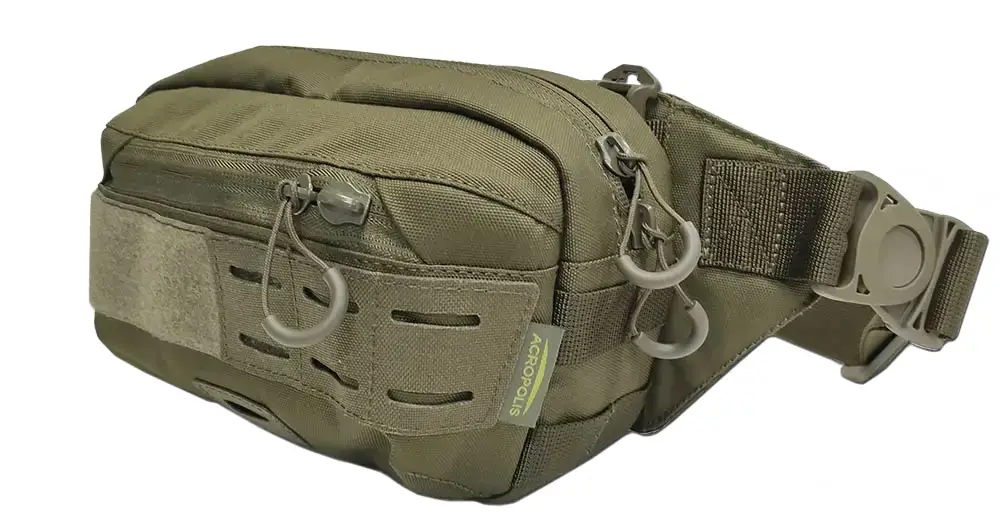 Сумка тактична поясна (бананка) Акрополіс ТБП-1о. Олива