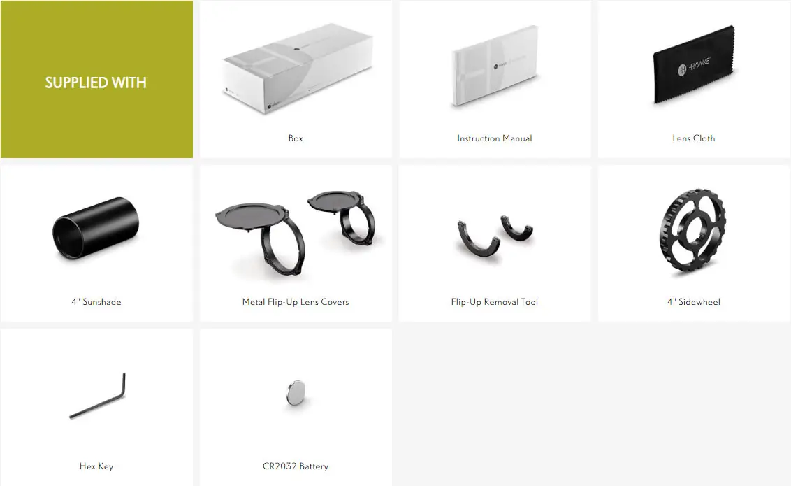 Прицел оптический Hawke Airmax 30 SF 6-24x50 FFP сетка AMX с