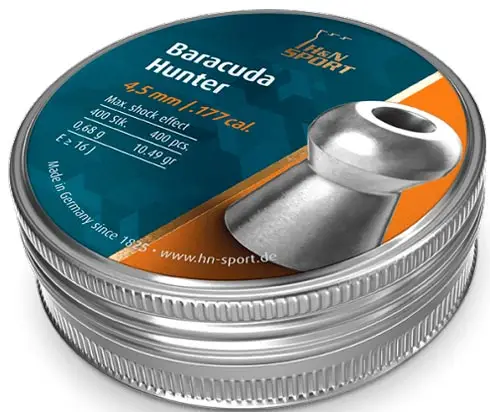 Пули пневм H&N Baracuda Hunter 4,5 мм 0,67г (200шт/уп)