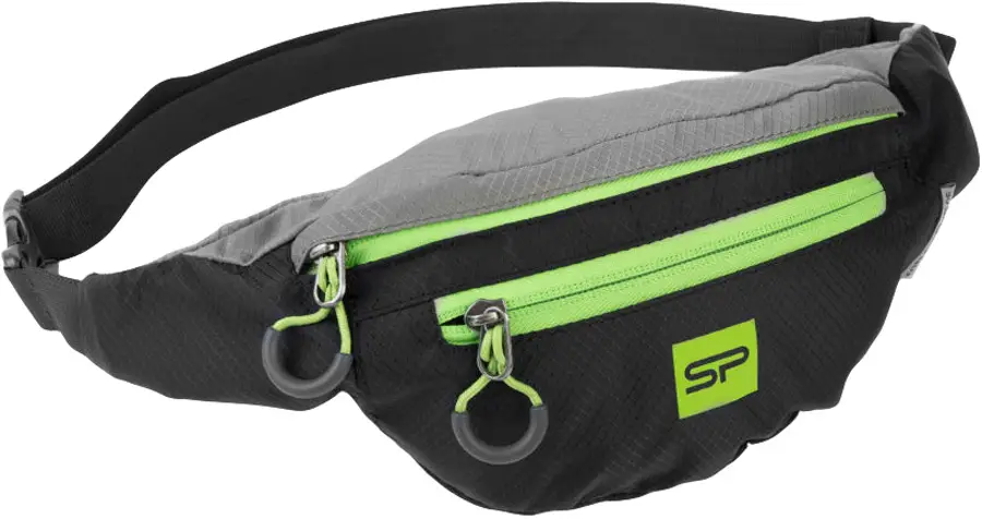 Сумка на пояс Spokey Boreas Black/lime