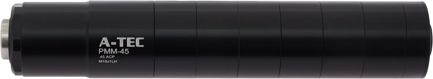 Саундмодератор A-TEC PMM6-45 кал .45 AUTO M16x1LH (Glock) 6 камер