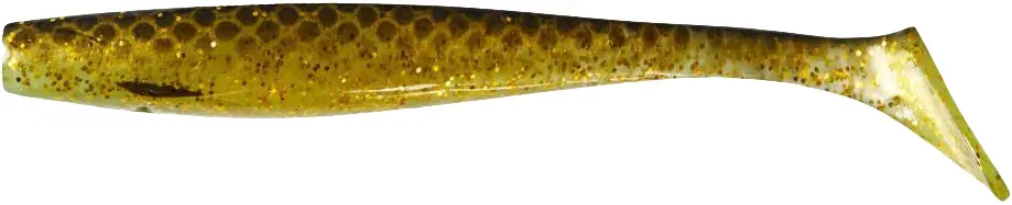 Силікон Lucky John Kubira Swim Shad 3D 5" PG20 (3шт/уп)