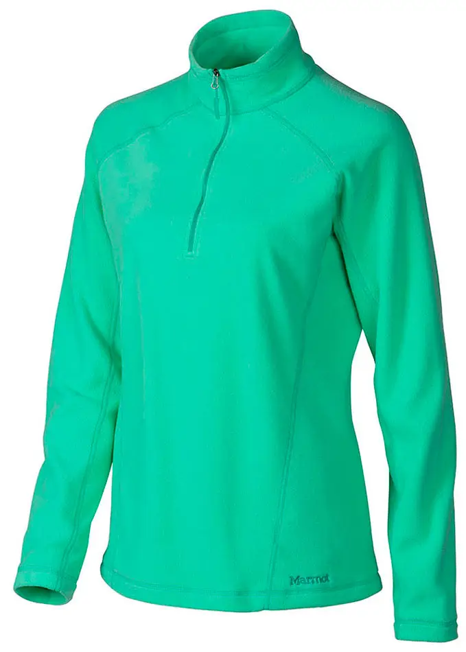 Кофта Marmot Wm’s Rocklin 1/2 Zip флис S Green fores
