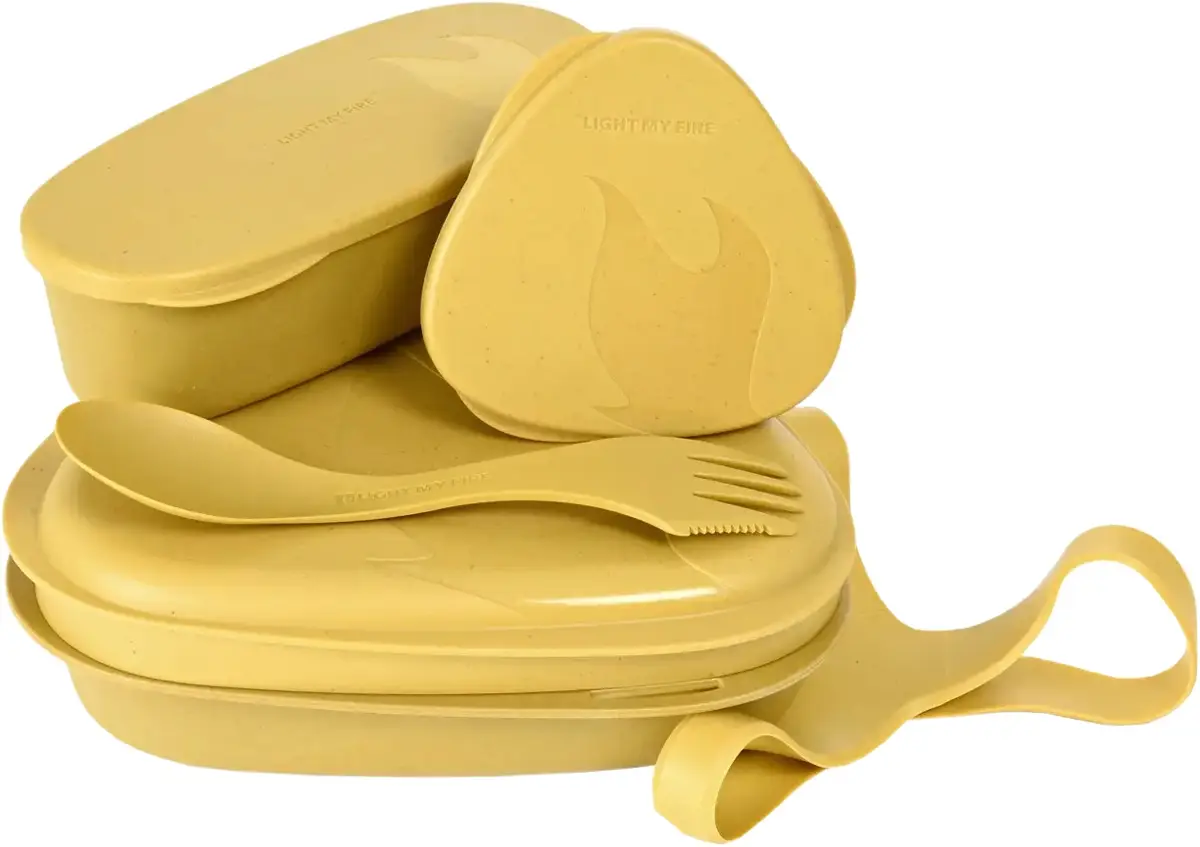 Набір посуду Light my fire LunchKit BIO 6 Musty yellow